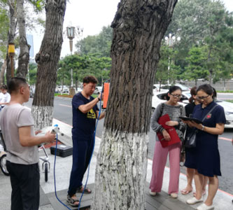 TRU樹木雷達(dá)、Picus 3和TreeQinetic樹木拉伸測試儀落戶長春市園林植物保護(hù)站